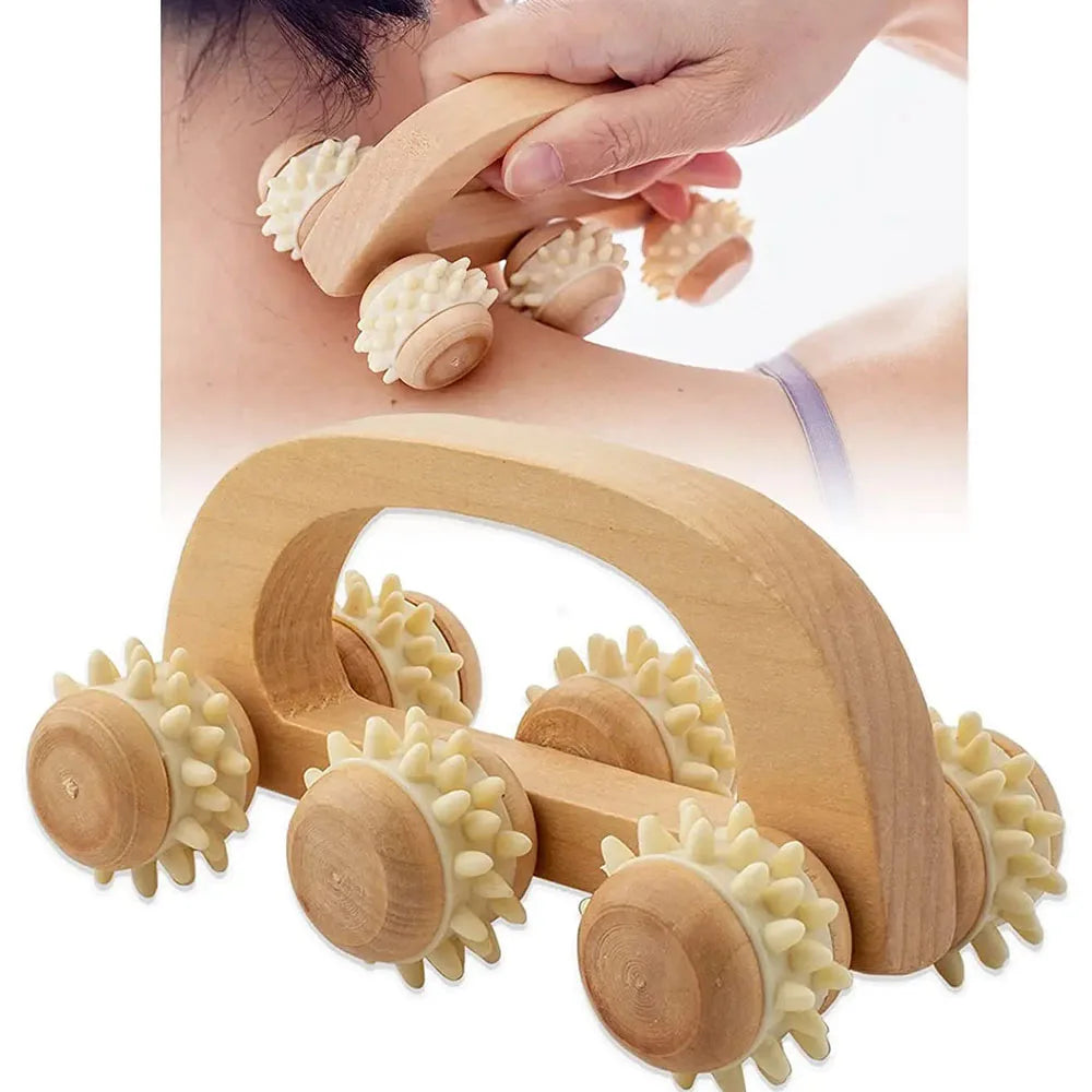 Manual Wooden Massager